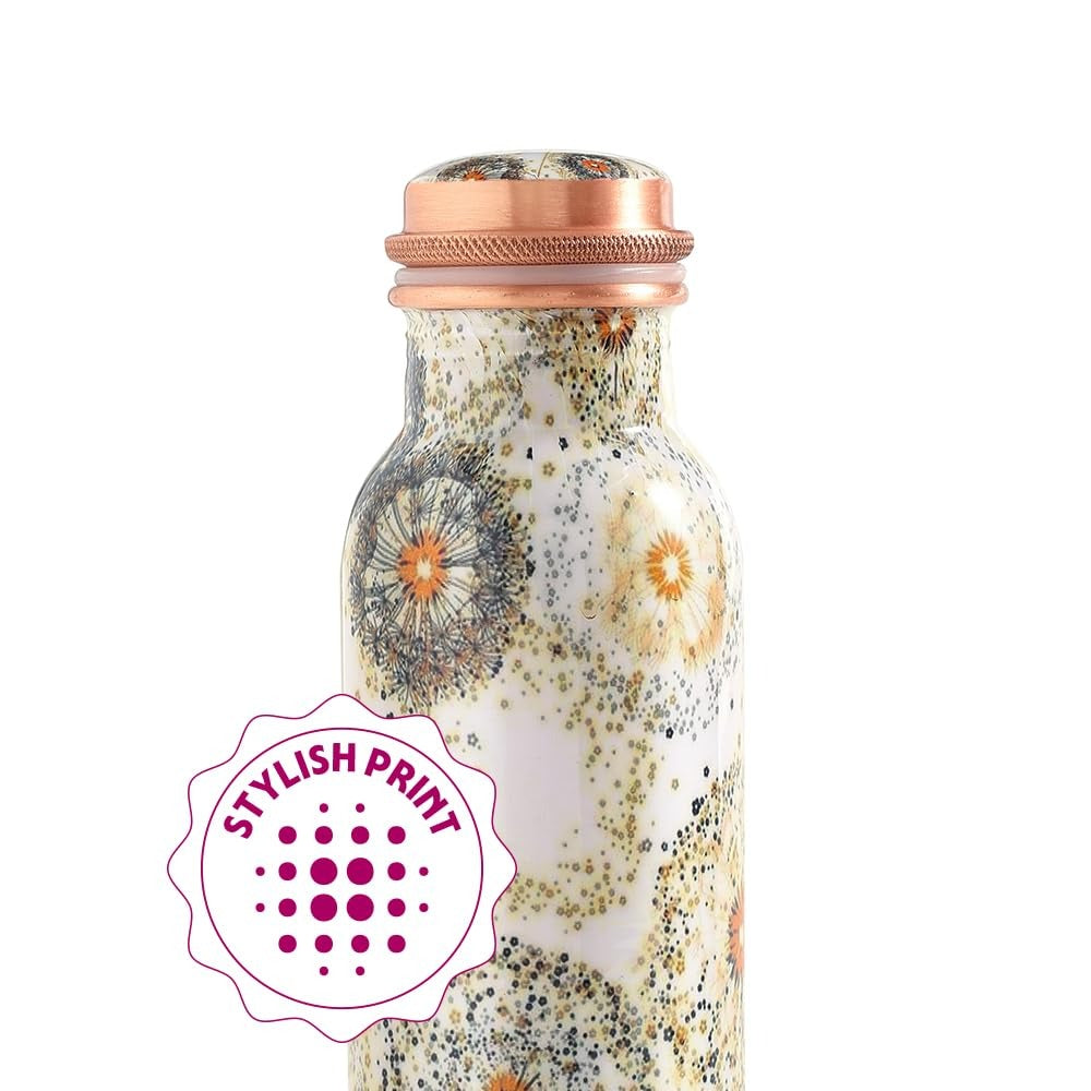 Borosil Thirtha Vesta Pure Copper Bottle 600ml