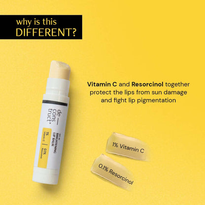 Deconstruct Brightening Lip Balm with SPF 50 - For Dark, Pigmented, Dry, Flaky Lips