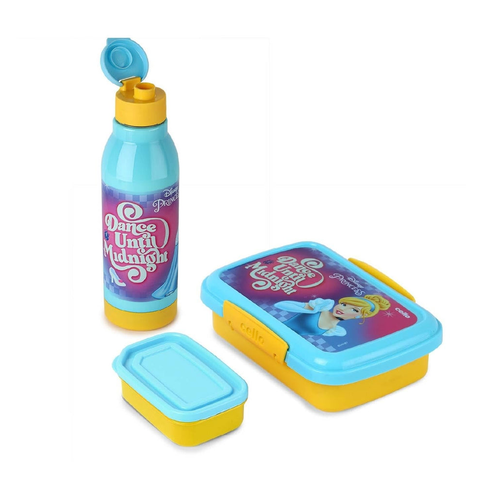 Cello Lunch On 3D Spiderman Design Kids Combo Set Red