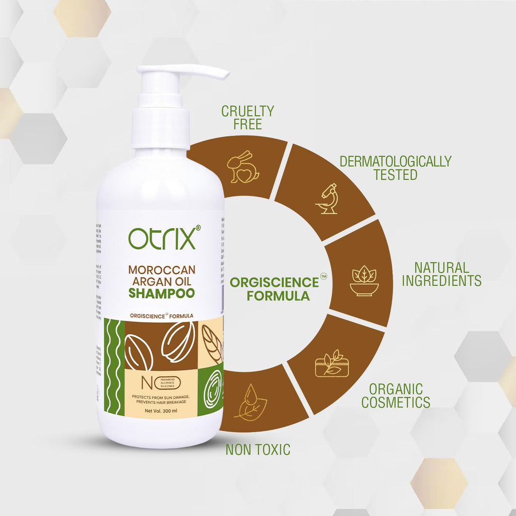 Otrix Moroccan Argan Oil Shampoo - 300 ml