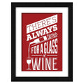 ArtX Paper Beverage Quote Wall Frame Art Painting