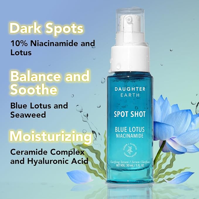 Daughter Earth 10% Niacinamide Face Serum | Spot Shot for Dark Spots - 30 Ml