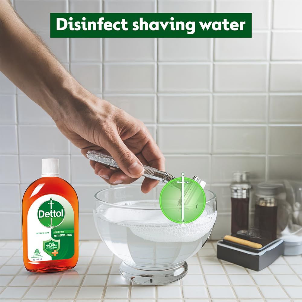 Dettol Antiseptic Liquid for First Aid, Surface Disinfection and Personal Hygiene, 1300ml