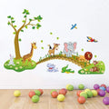 Jaamso Royals Jungle Animals Wall Stickers X 90 cm Multicolor