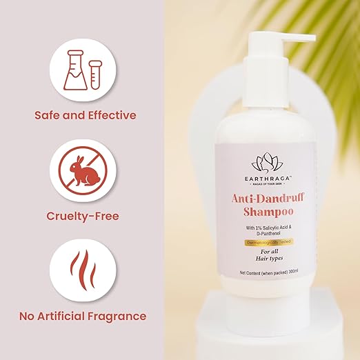 Earthraga Anti Dandruff Shampoo Removes - 300 ml