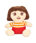 Tickles Cute Little Doll Soft Stuffed Plush Animal Toy for Kids Multi-Color 16 cm