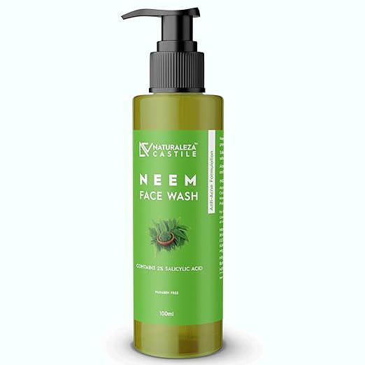 Naturaleza Castile Neem With Salicylic Acid Face Wash - 100 ml
