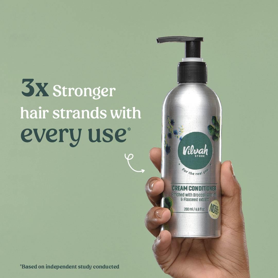 Vilvah Store Hair Cream Citrus Conditioner - 200 ml