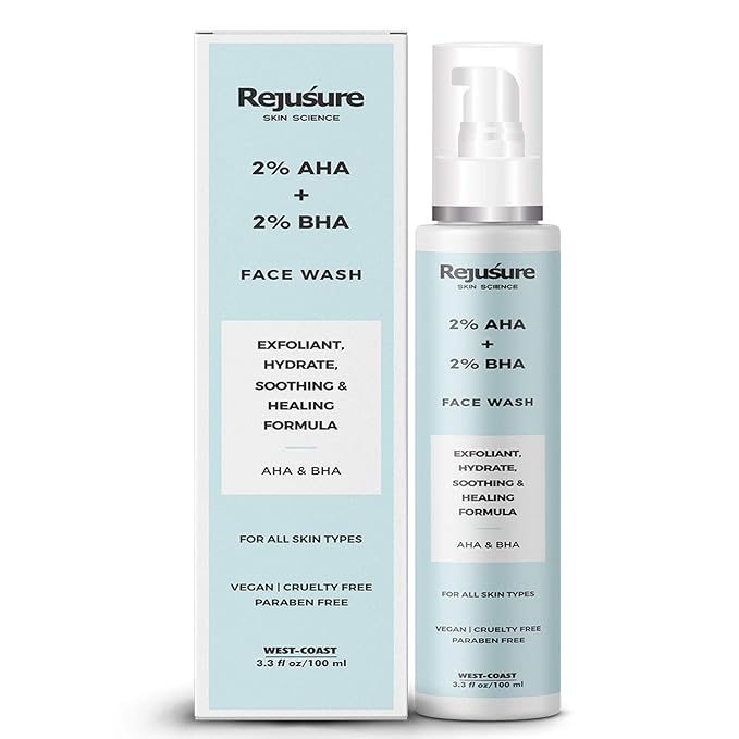 Rejusure AHA 2% + BHA 2% Face Wash – 100 Ml