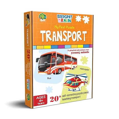 The Book Tree Transport 20+ Piece Jigsaw Puzzle for Preschoolers Educational Toy for Learning Different Birds