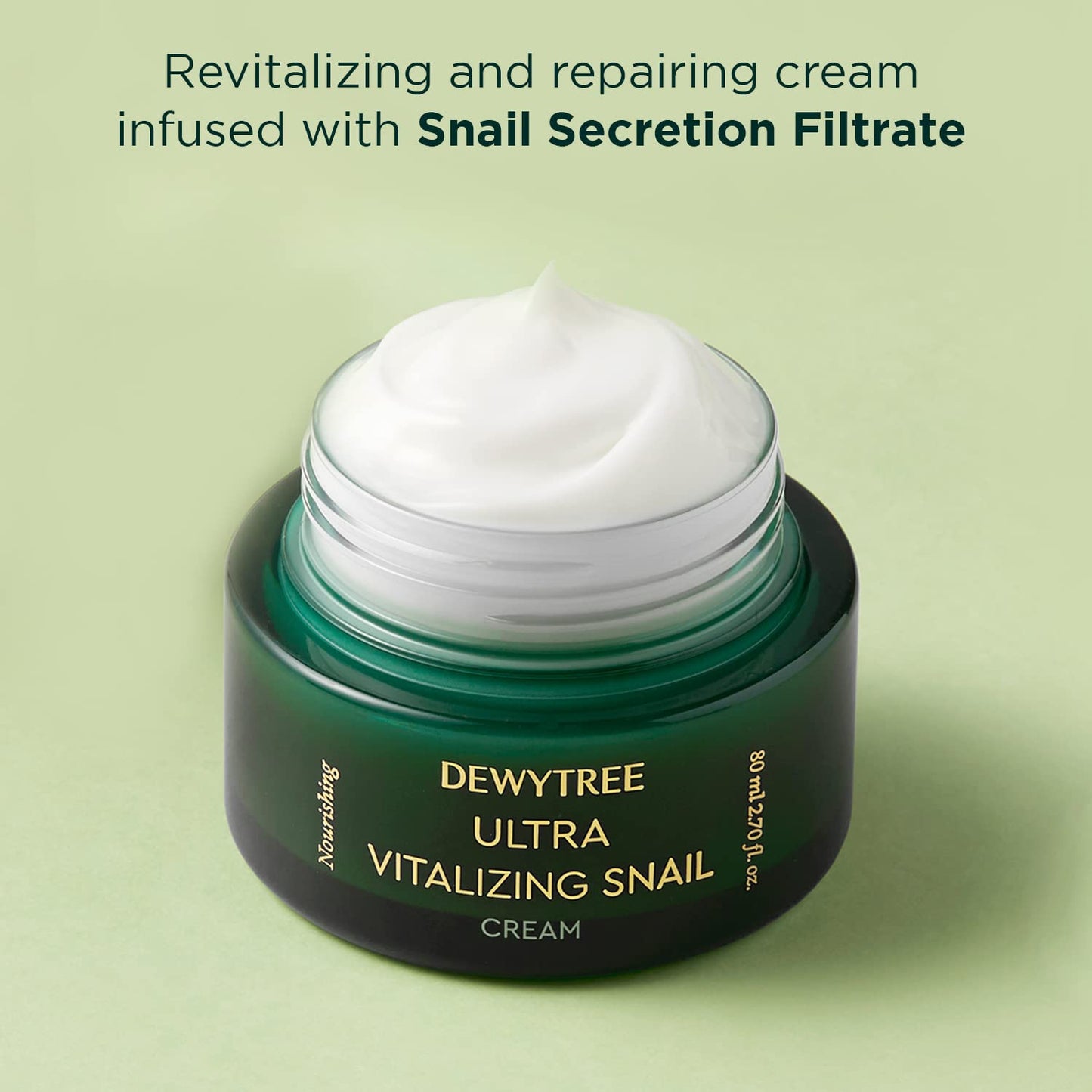 Dewytree Ultra Vitalizing Snail Cream - 80 ml