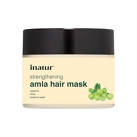 Inatur Strengthening Amla Hair Mask with organic Coconut - 200 gms