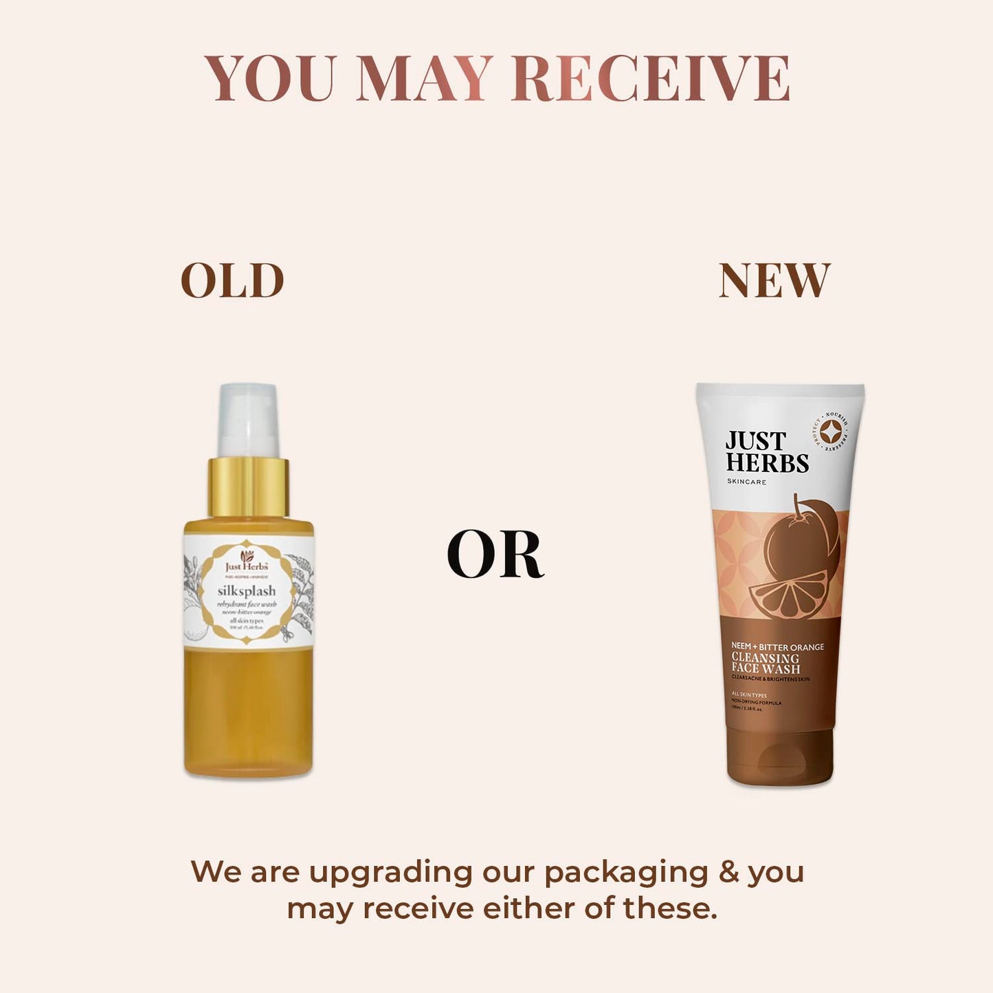 Just Herbs Cleansing Face Wash With Neem + Bitter Orange
