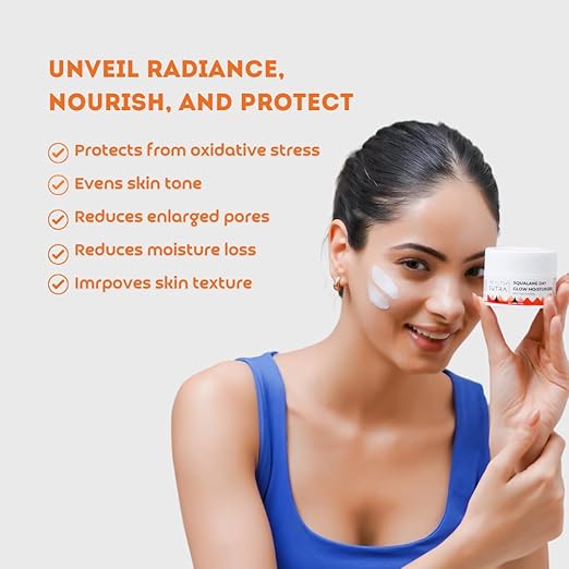 Health Sutra Squalane Day Glow Moisturizer for Normal to Dry Skin - 50 gms
