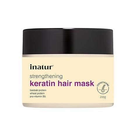Inatur Strengthening Keratin Hair Mask - 200 gms