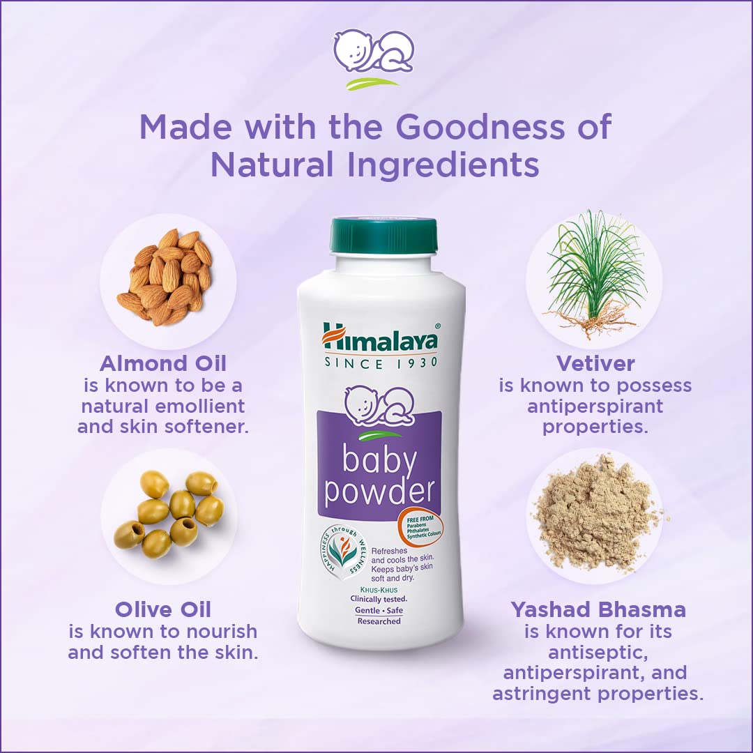Himalaya Baby Powder 700g | Refreshes and keeps baby's skin smooth and dry