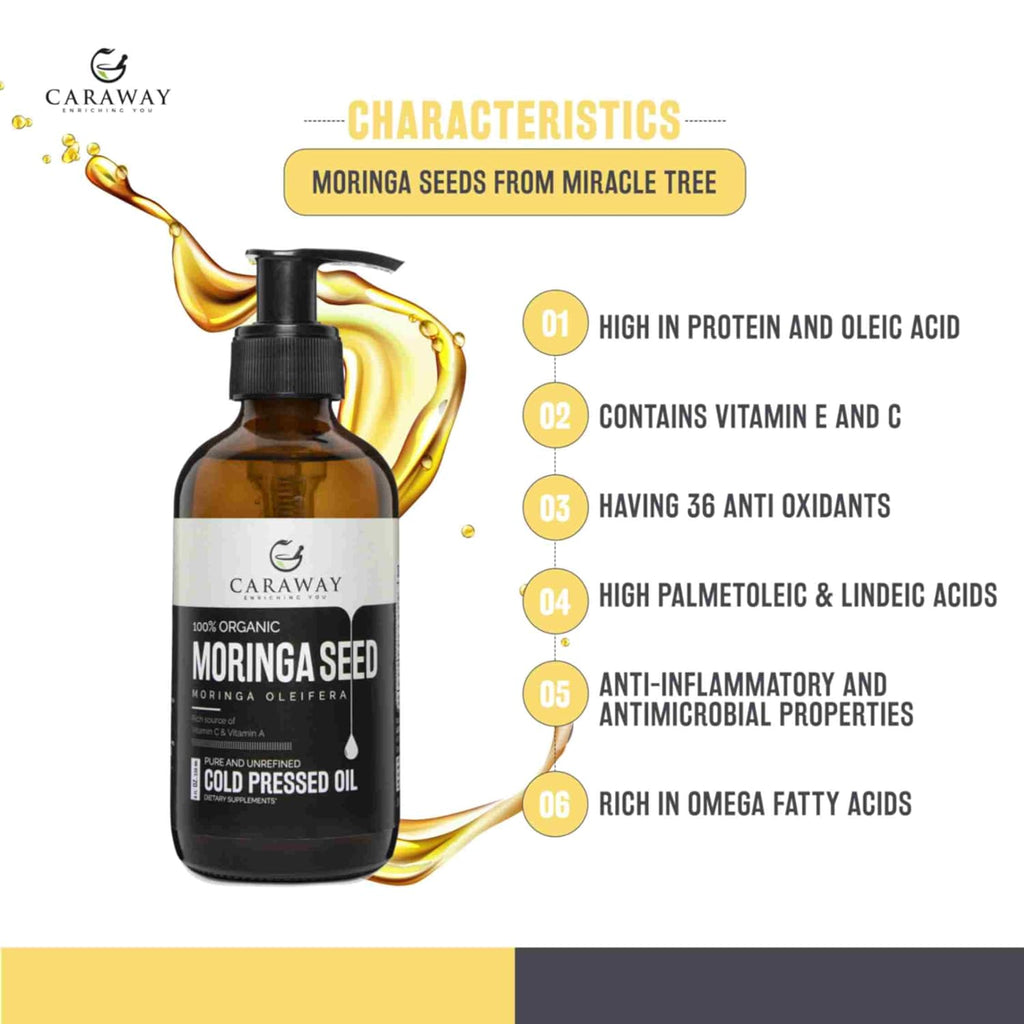 CARAWAY Organic Moringa Seed Oil