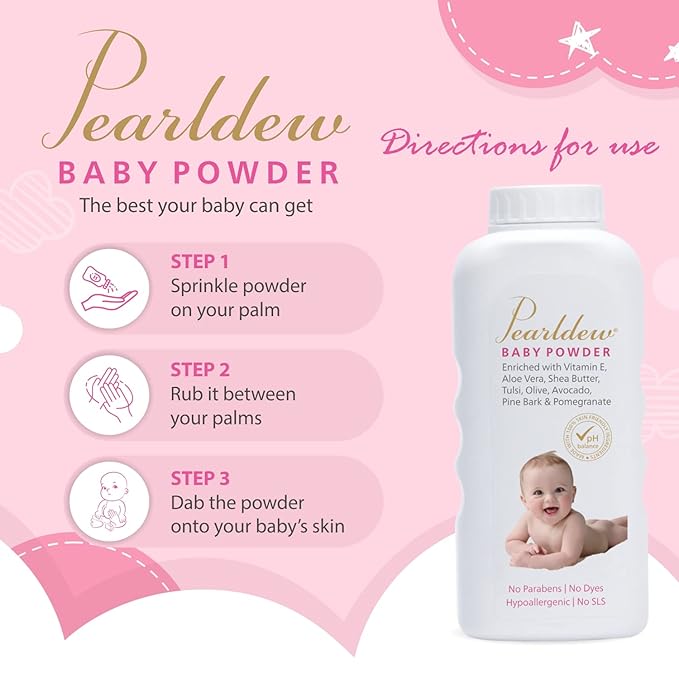 Pearldew Baby Powder - 100 Gms
