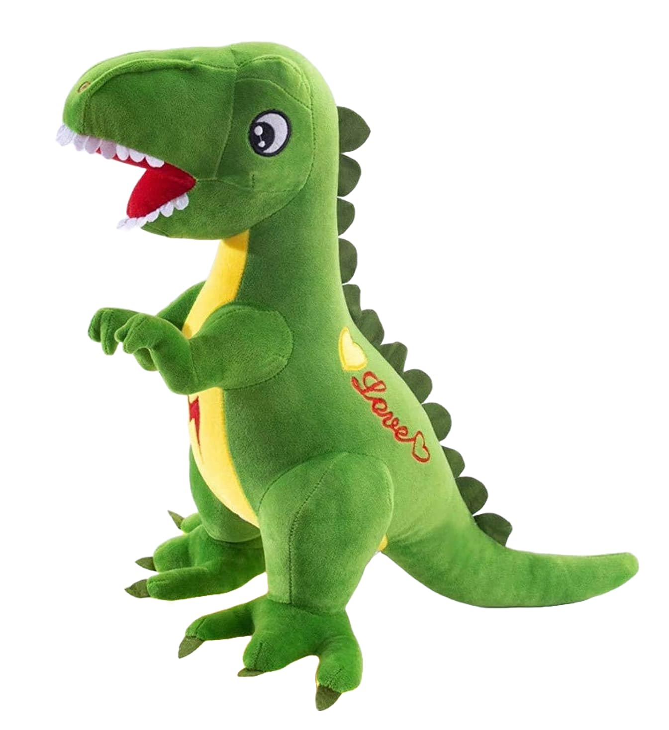 Tickles Green Soft Cartoon Cuddly Small Dinosaur Dragon Colourful Plush Animal Toy 25 cm