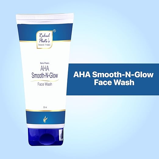Rahul Phate's Research Products AHA Smooth-N-Glow Face Wash - 100 ml