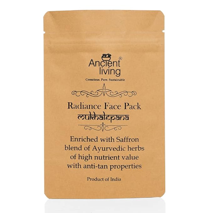Ancient Living Organic Skin Radiance Face Pack - 40 gms