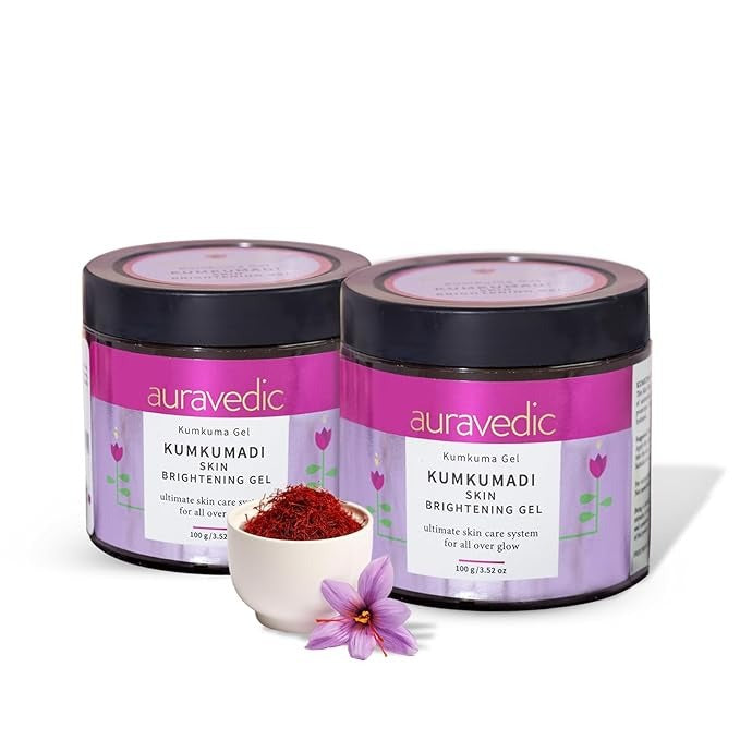 AURAVEDIC Kumkumadi Gel - 100 gms (Pack of 2)