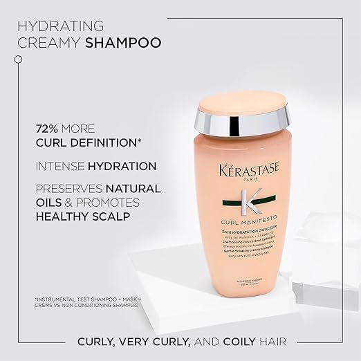 Kerastase Curl Manifesto Shampoo for Curly Wavy Hair - 250 ml