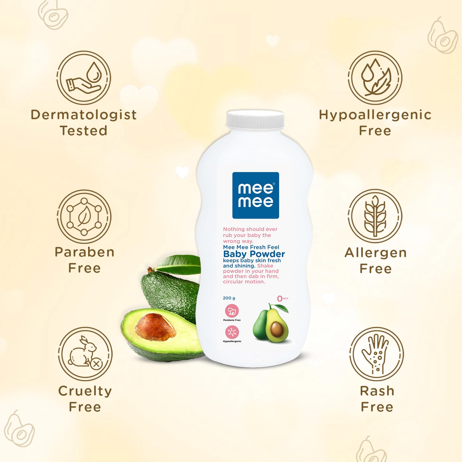 Mee Mee Infant Talcum Powder - 200 gms