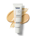 DERMDOC SPF 50 Ultra Violet Brightening Tinted Sunscreen with 4% Niacinamide, 50 gm | PA +++ | With Peach Tint | Lightweight | UVA & UVB Protection | For Medium To Dusky Skin | Improves Skin Texture | Breathable & Weightless Finish