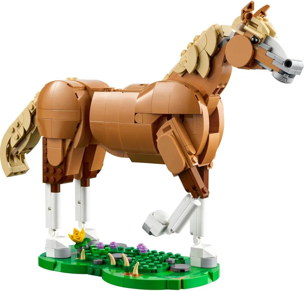 Lego Creator 3in1 Beautiful Horse Toy Animal Building Set 31166 Toys for 9+ Gift for Boys and Girls