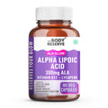 The Body Reserve Alpha Lipoic Acid 300mg with Lycopene & Vitamin B12 | Nerve Health, Energy, Antioxidant & Healthy Blood Sugar Support | Vegan, Non-GMO, 60 Tablets
