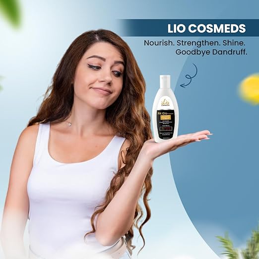 Lio Cosmeds 2 in 1 Anti Dandruff Shampoo with Conditioner for Dandruff - 100 ml