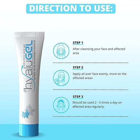 Ethiglo Hyalugel Hyaluronic Acid Gel - 30 gms