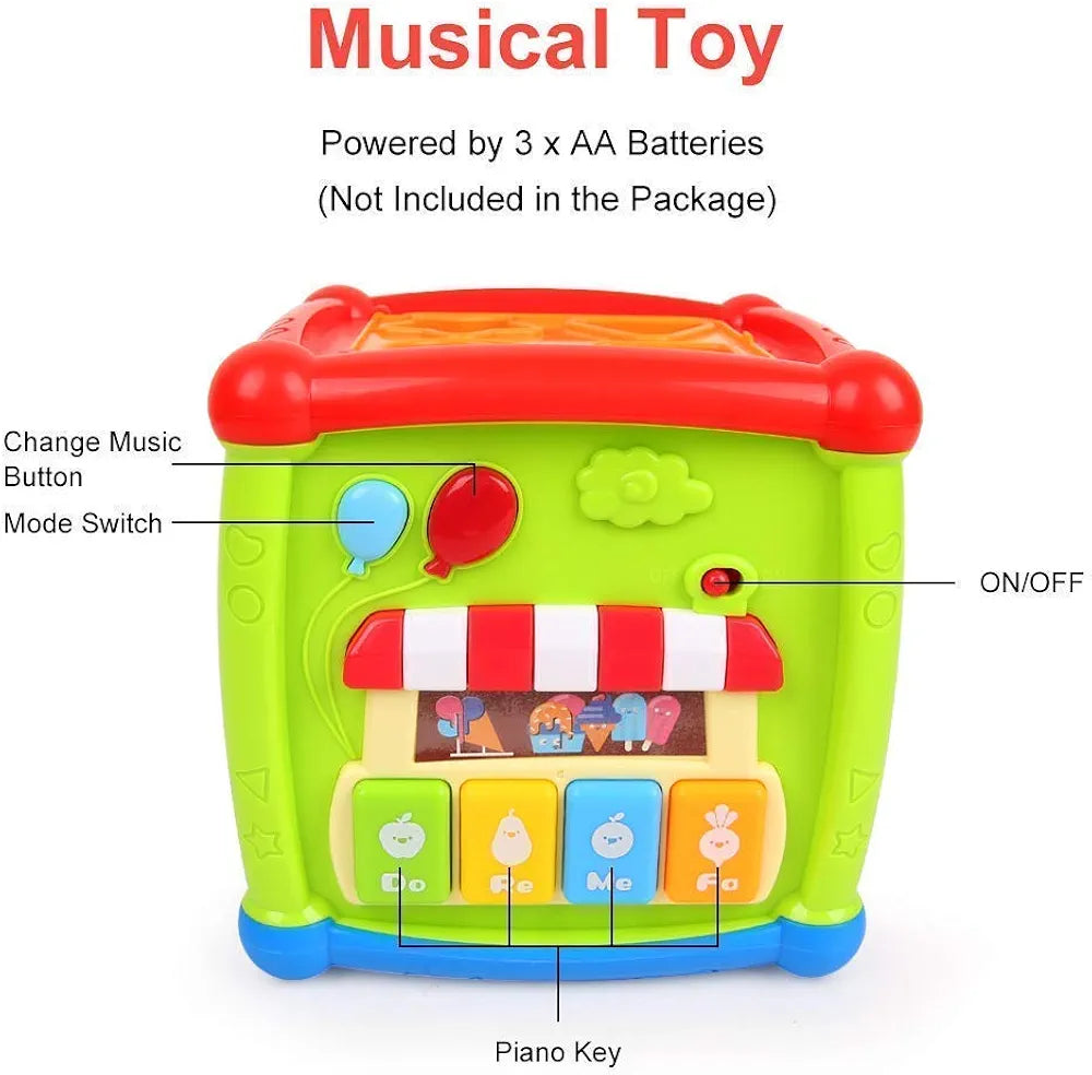 Lefan Learning Activity Cube Toy