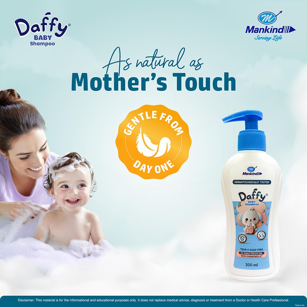 Mankind Daffy baby shampoo 200 ml
