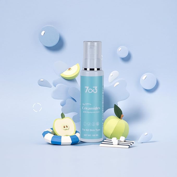 7o3 Hydrating Day Cream With Hyaluronic Acid & Ceramides – Lightweight Moisturizer for Dry to Very Dry Skin - 100 Ml