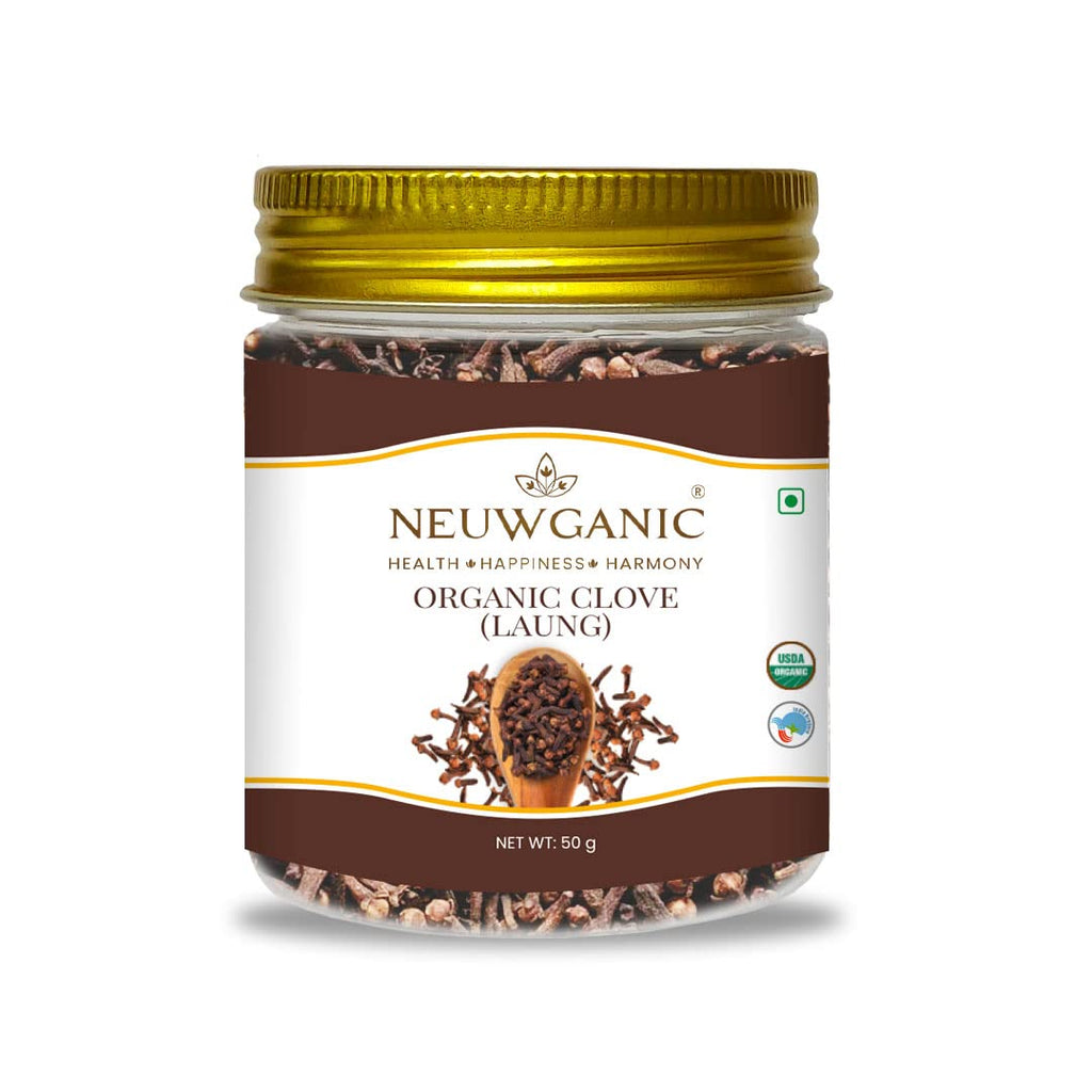Neuwganic - Organic Clove Pure & Natural Laung - 50 Grams