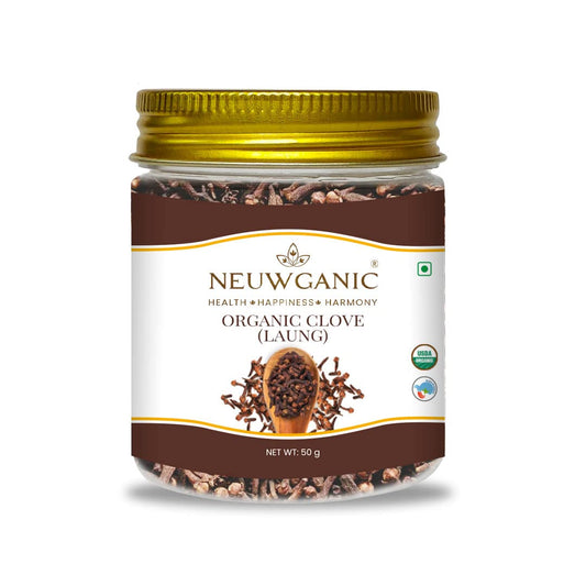 Neuwganic - Organic Clove Pure & Natural Laung - 50 Grams