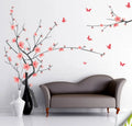 Decals Design Branch with Flowers Wall Sticker