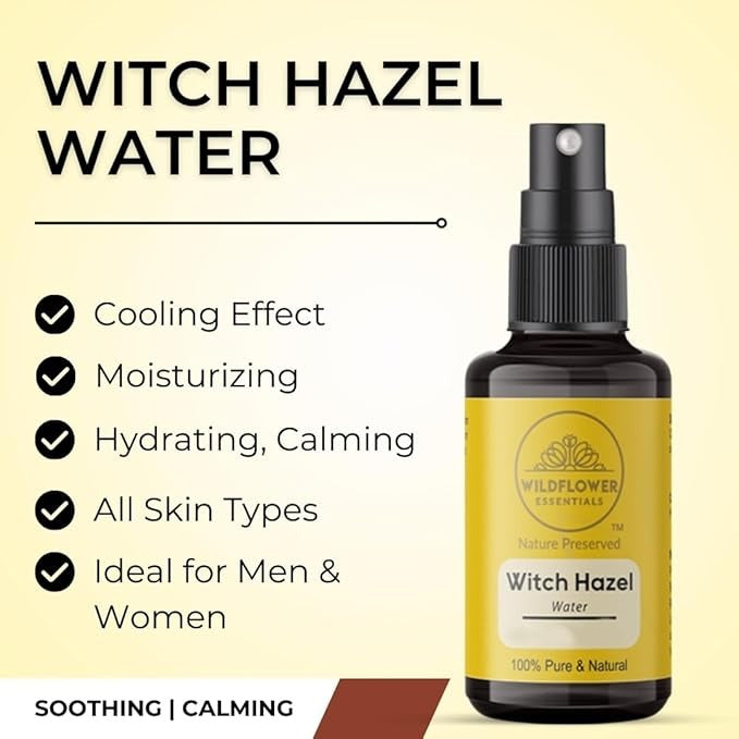 Wildflower Essentials Witch Hazel Toner - 30 ml