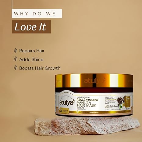 Atulya Madagascar Vanilla Hair Mask - 200 gms