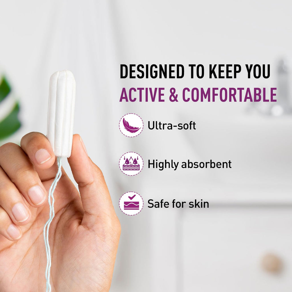 Sirona Disposable Period Panties for Women | L â€“ XL | 360Â° Sanitary Protection for Heavy Flow & Sirona Period Made Easy Tampons - 20 Piece | For Heavy Flow