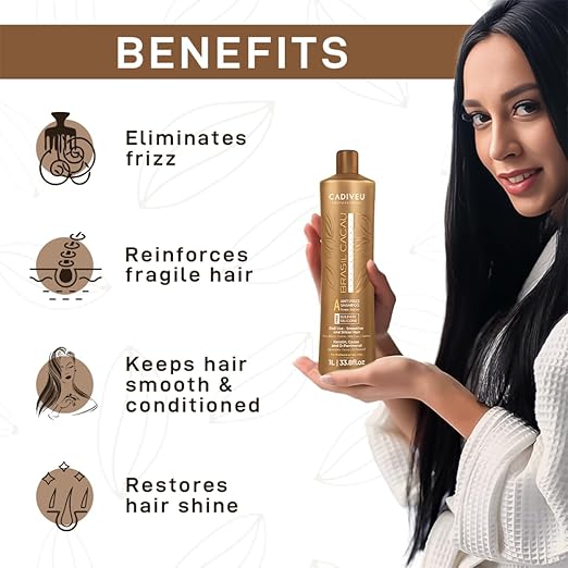 Cadiveu Brasil Cacau Anti Frizz Shampoo - 1000 ml