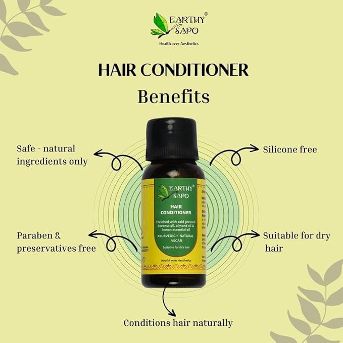 Earthy Sapo Natural Lemon Hair Conditioner - 30 ml