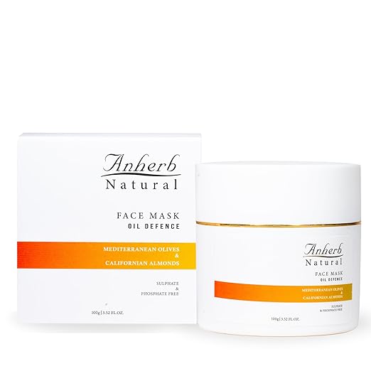 Anherb Oil Defence Face Mask Tailored for Oily - 100 gms