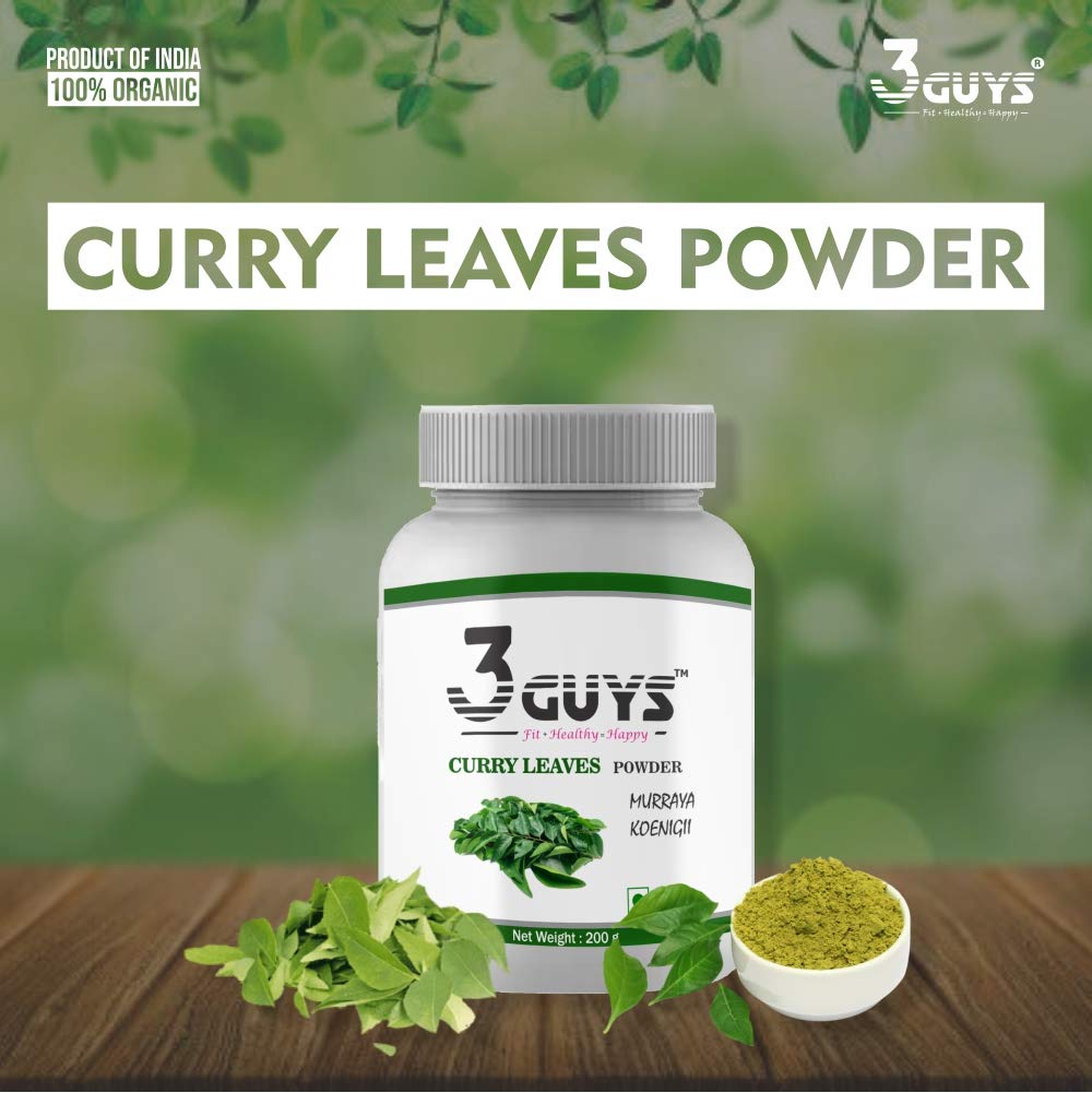 3 Guys Curry Leaves Powder, 200 Gram