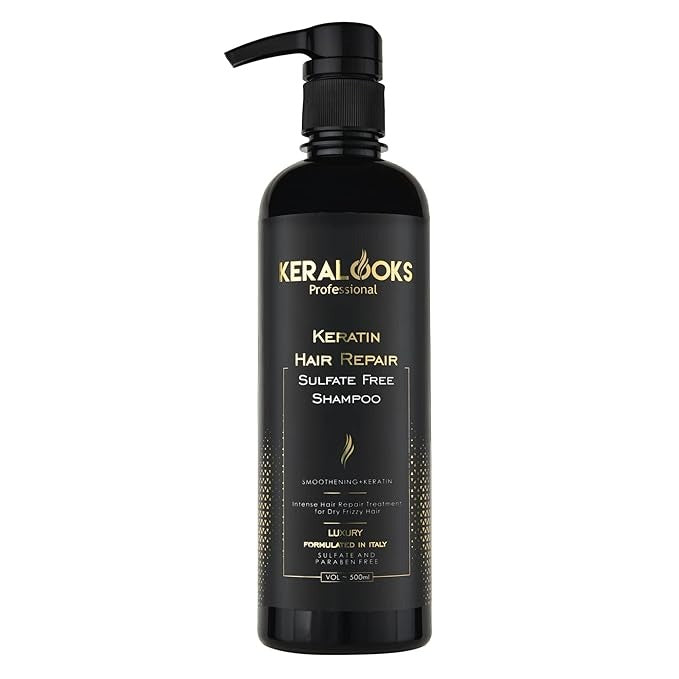 Keralooks Professional Smoothing Plus Keratin Luxury Shampoo - 500 ml