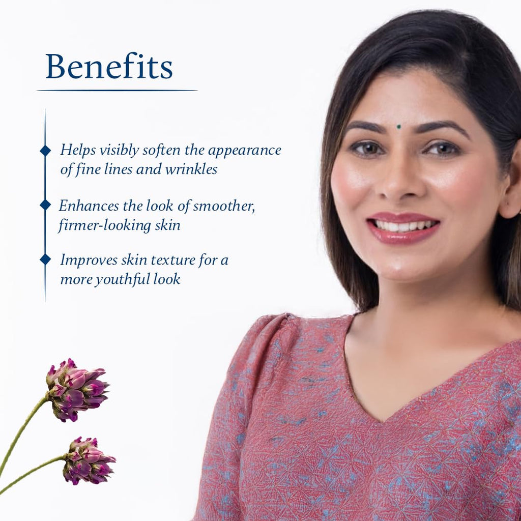 Blue Nectar Bakuchiol Serum for Face | Babchi Oil, Plant-Based Retinol Alternative | Ayurvedic Bakuchi Anti Aging Serum for Women & Men for Glowing Skin (10 Herbs, 30ml)