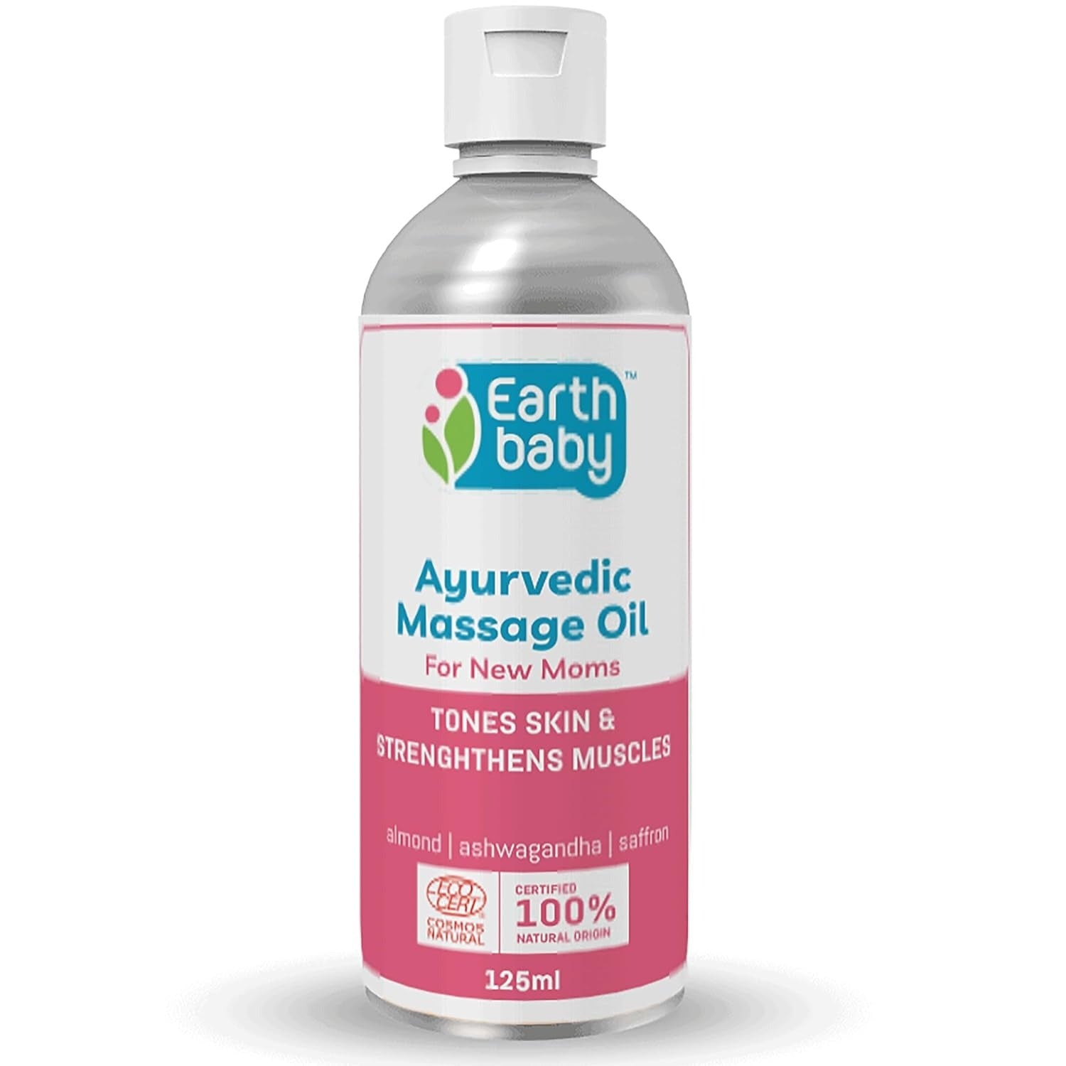 Earthbaby Natural Orgin Ayurvedic Body Massage Oil for New Mom - 125 ml