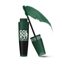 Swiss Beauty Waterproof Volumizing Colour Play Mascara | With Jojoba oil and Vitamin B5 | 6ml, Shade- Green